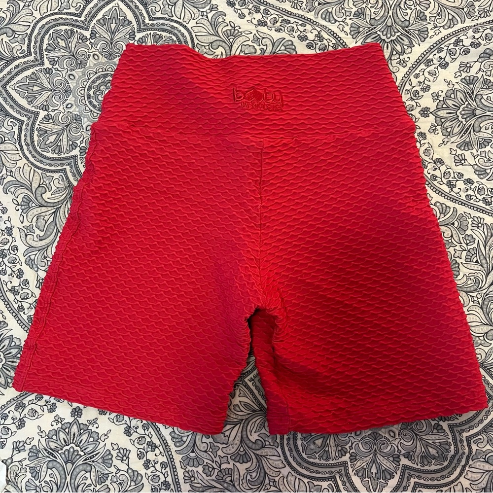 Booty by Brabants Cherry Croco Skin Shorts